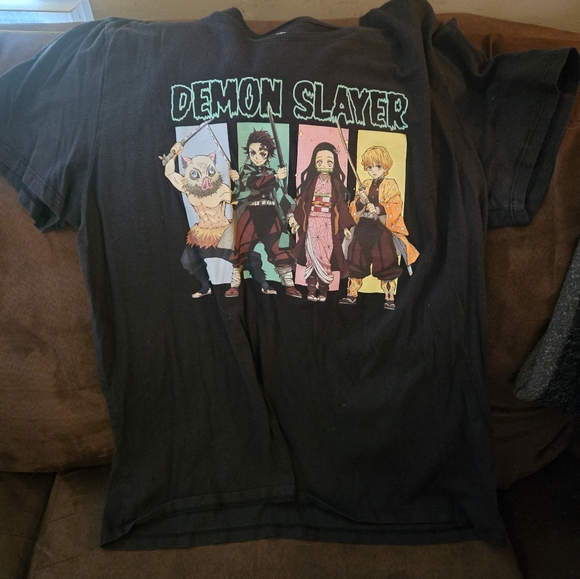 Demon Slayer Black T-Shirt - Picture 1 of 3